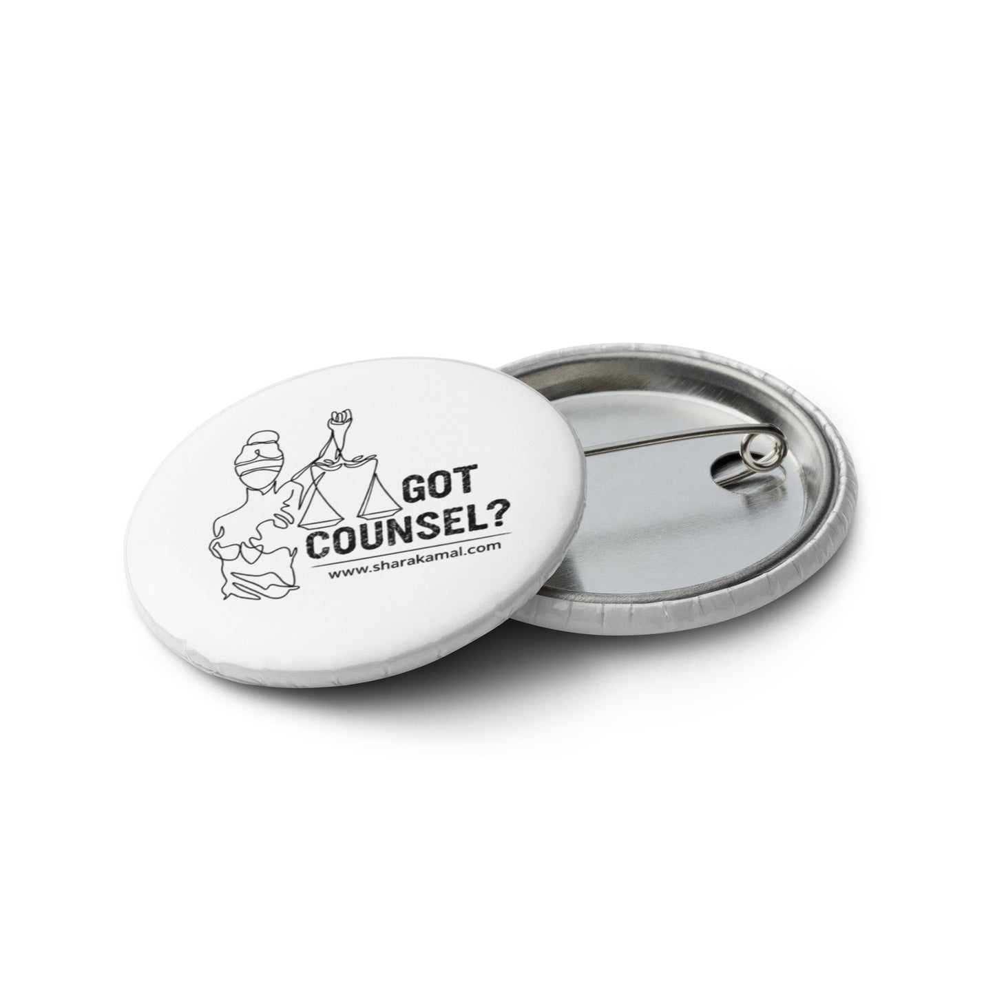 Got Counsel? Set of 5 Pin Buttons image 0