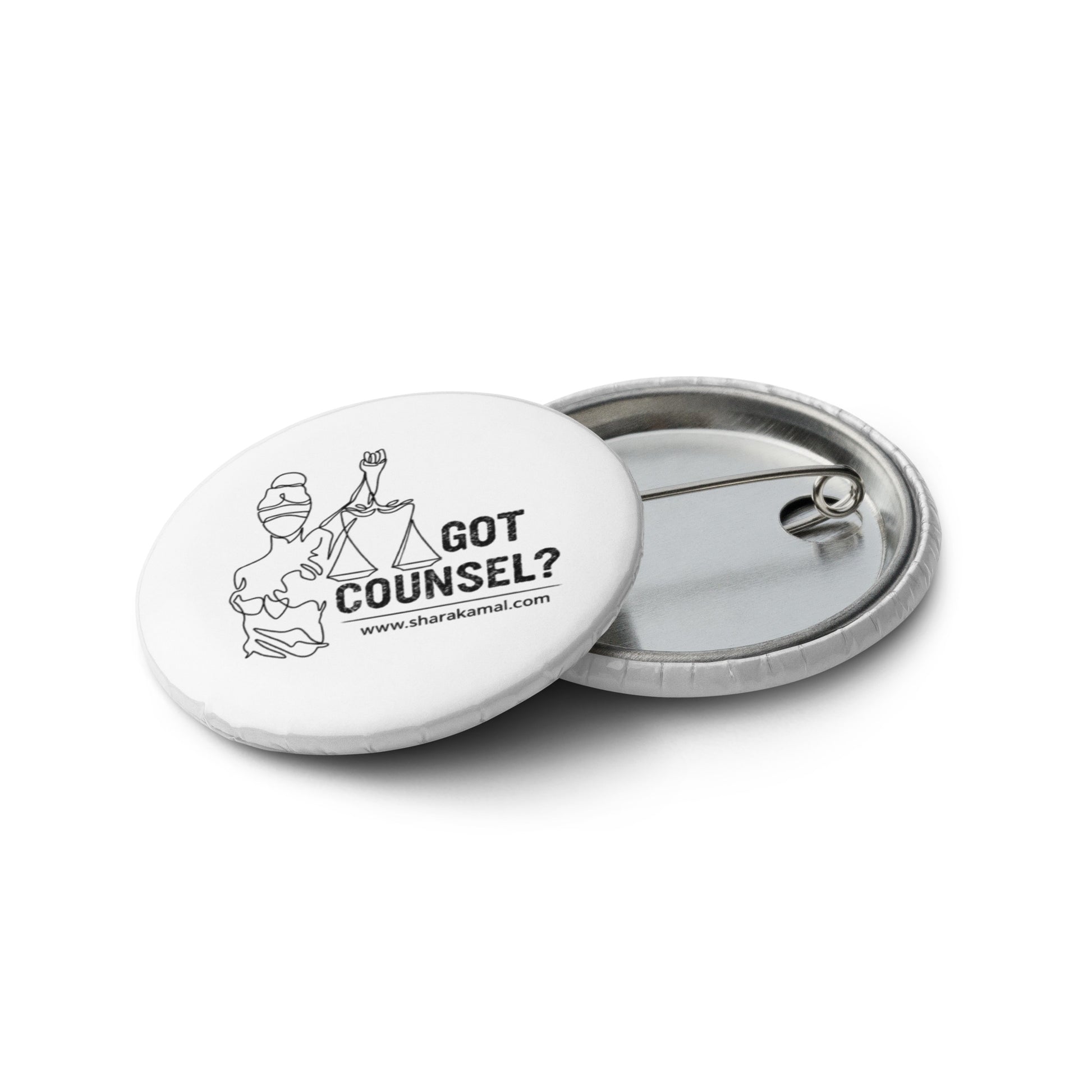 Got Counsel? Set of 5 Pin Buttons image 0