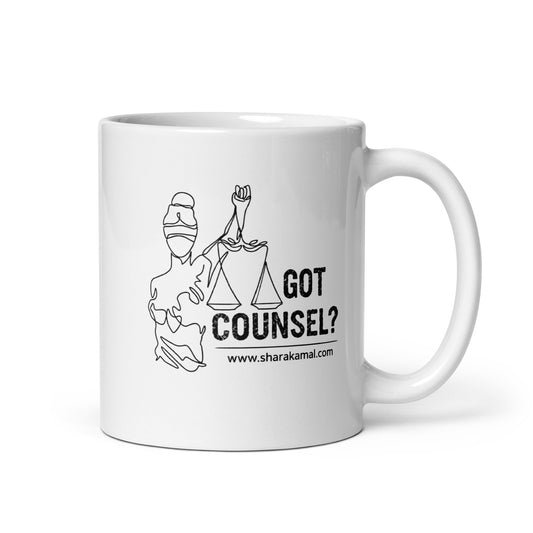 Got Counsel? White Glossy Mug image 0