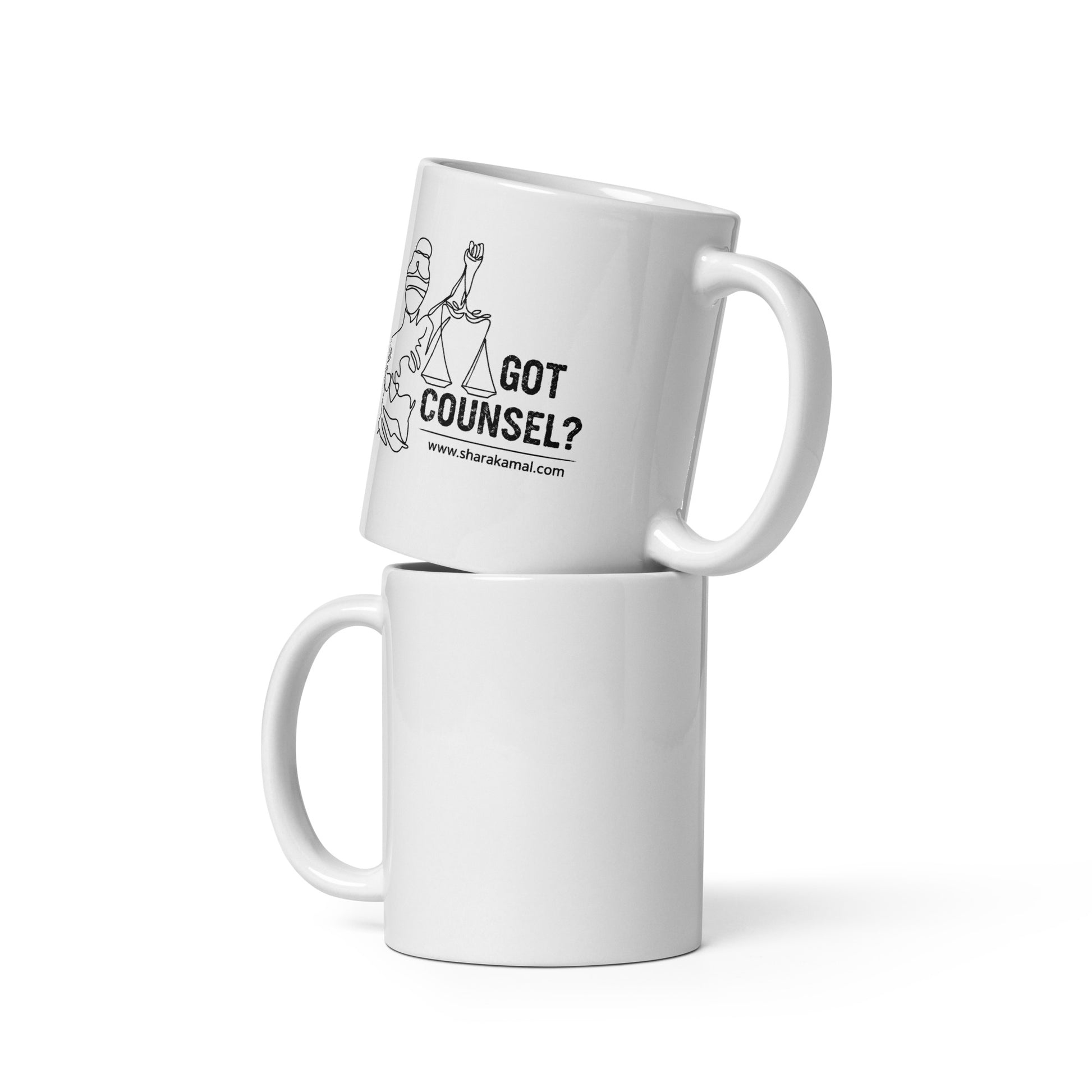 Got Counsel? White Glossy Mug image 3