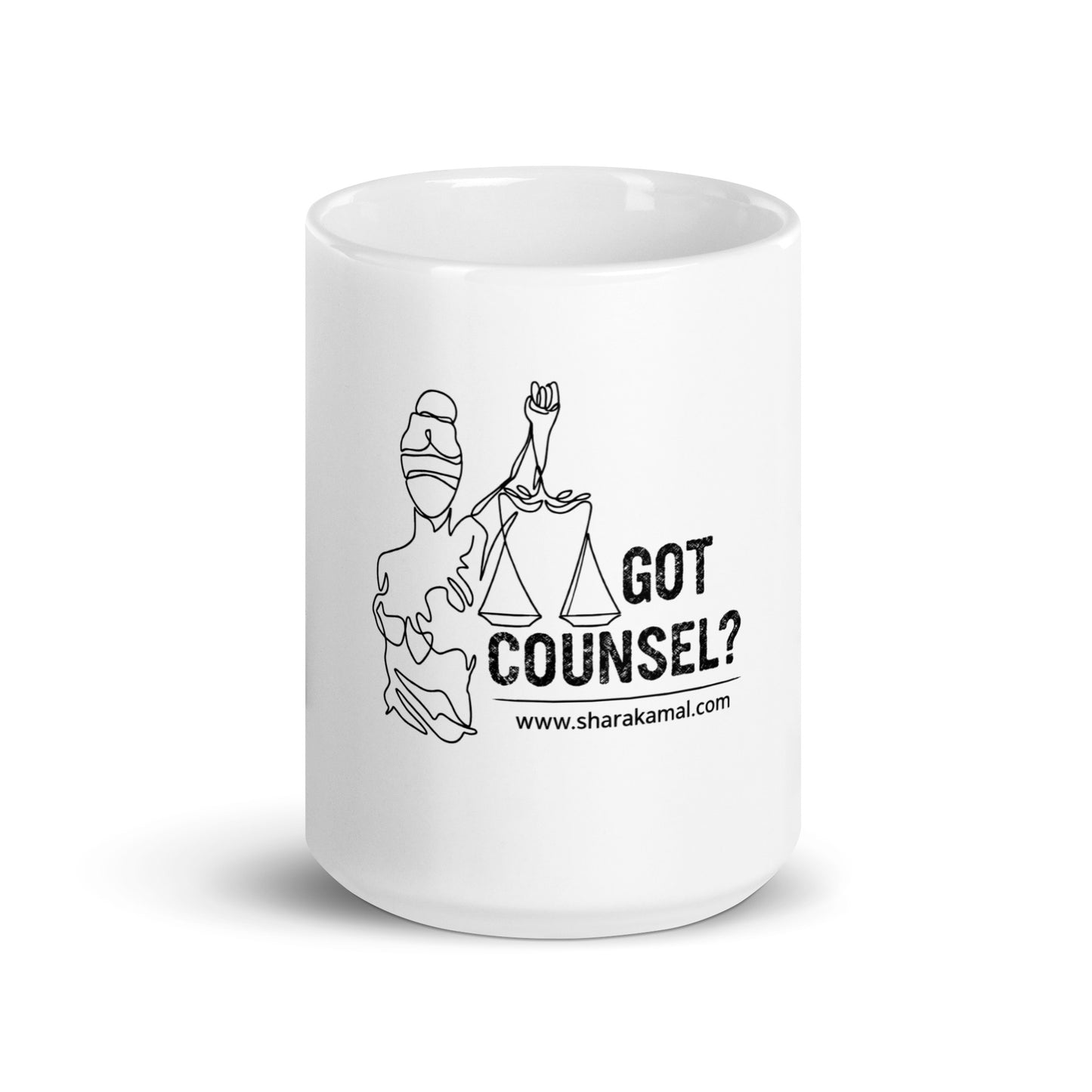Got Counsel? White Glossy Mug image 11