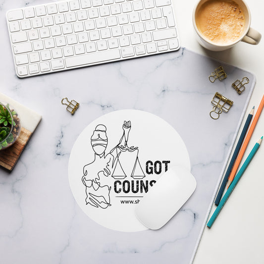 Got Counsel? Round Mouse Pad image 1